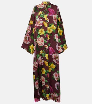 Bedrucktes Maxikleid aus Seide | Dolce&Gabbana