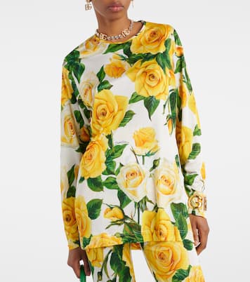 Top con stampa floreale | Dolce&Gabbana