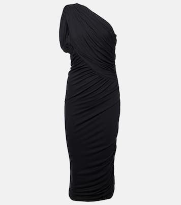 Lilies Amira draped jersey midi dress | Rick Owens