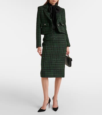 Gonna midi in tweed | Elie Saab