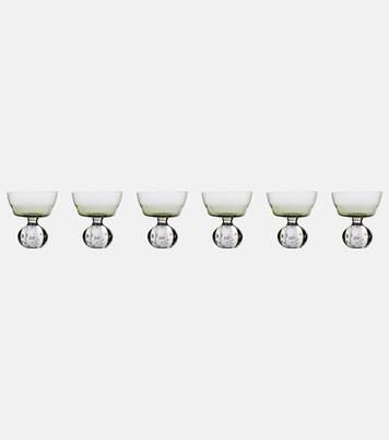 Eternal Snow M set of 6 glasses by Bela Silva | Serax