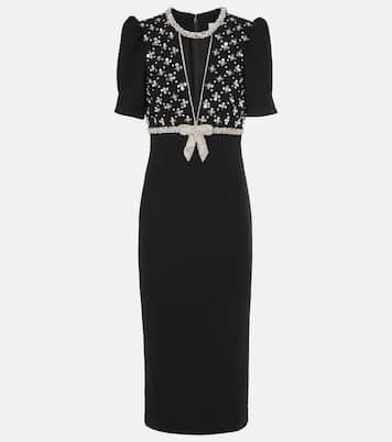 X Nicky Hilton Verziertes Midikleid Arianna | Rebecca Vallance