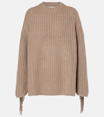 Pullover Hilma in cashmere con frange | Lisa Yang