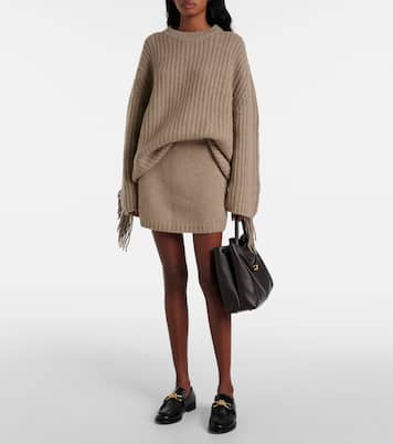 Pullover Hilma in cashmere con frange | Lisa Yang