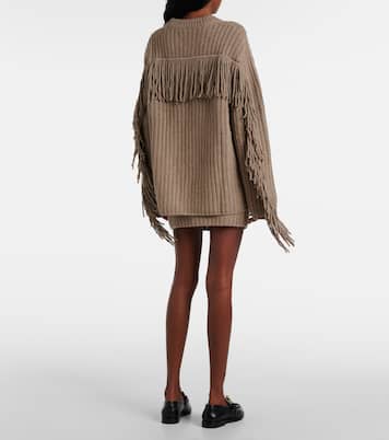Pullover Hilma in cashmere con frange | Lisa Yang