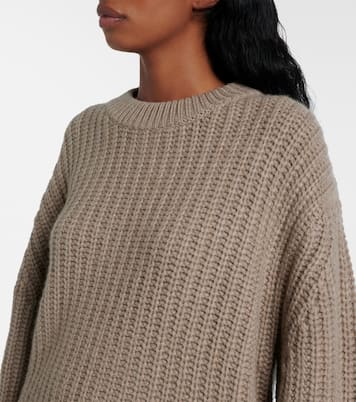 Pullover Hilma in cashmere con frange | Lisa Yang