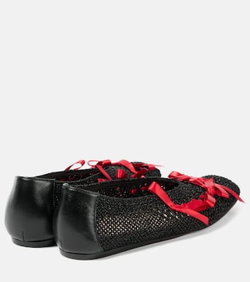 Ballerines en crochet | Simone Rocha