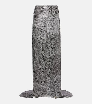 Gonna lunga con paillettes | Dries Van Noten