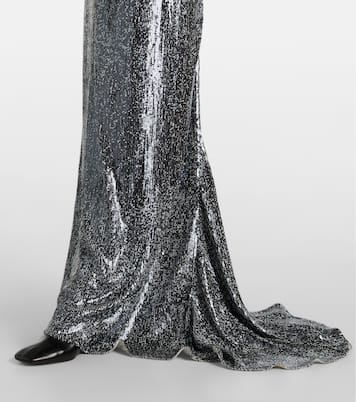 Gonna lunga con paillettes | Dries Van Noten