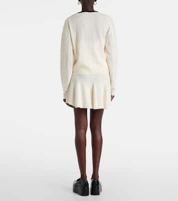 Wool and cashmere cardigan | Ganni