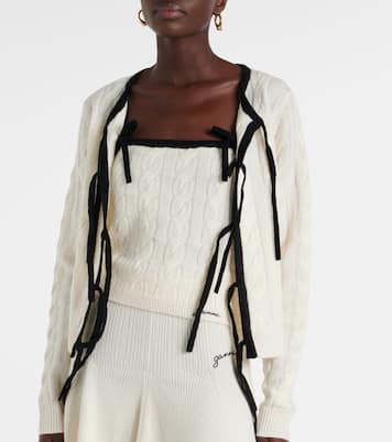 Wool and cashmere cardigan | Ganni