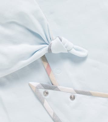 Bebé - set de mono, babero y gorro | Burberry Kids