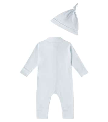 Bebé - set de mono, babero y gorro | Burberry Kids