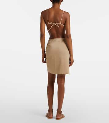 Nyla Short beach cover-up | Jade Swim