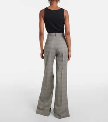 Pantaloni a gamba larga in misto lana | Sportmax
