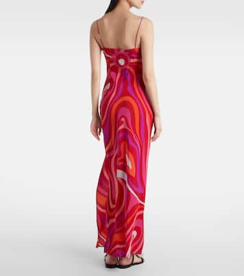Robe Marmo en soie | Pucci