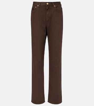 Paso embroidered straight jeans | Blazé Milano