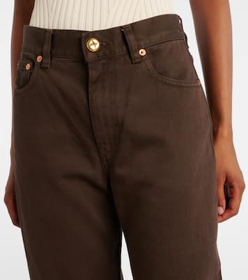 Paso embroidered straight jeans | Blazé Milano