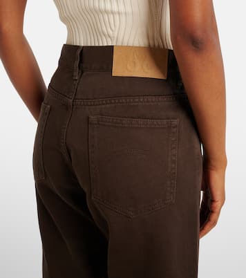 Paso embroidered straight jeans | Blazé Milano