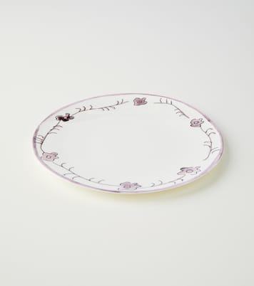 Anemone Milk porelain starter plate | Serax