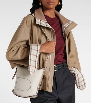 Pin Twist Small leather shoulder bag | Delvaux