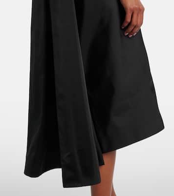 Embellished satin midi dress | McQueen