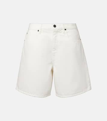 Square denim shorts | Slvrlake