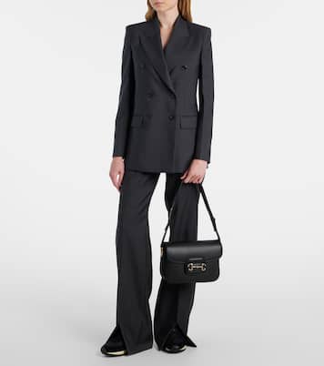 Schultertasche Gucci Horsebit aus Leder | Gucci