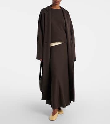 Torie knitted cashmere maxi skirt | Lisa Yang