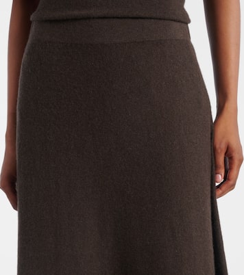Torie knitted cashmere maxi skirt | Lisa Yang