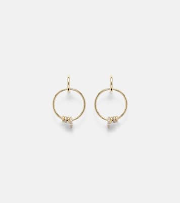 Ohrringe Asha aus 18kt Gelbgold mit Diamanten | Spinelli Kilcollin
