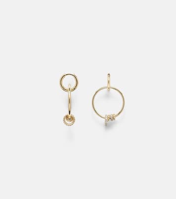 Ohrringe Asha aus 18kt Gelbgold mit Diamanten | Spinelli Kilcollin