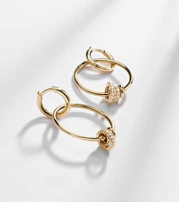 Ohrringe Asha aus 18kt Gelbgold mit Diamanten | Spinelli Kilcollin