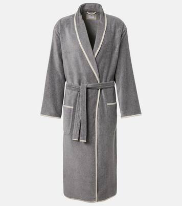 Bademantel aus Baumwollfrottee | Brunello Cucinelli