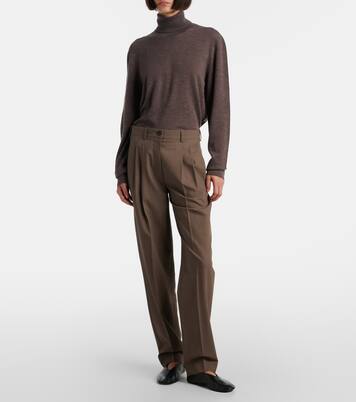 Lizzy cashmere turtleneck sweater | The Row