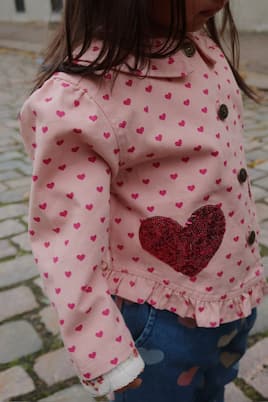 Veste Nola imprimée à sequins | Konges Sløjd