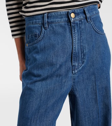 High-rise wide-leg jeans | 'S Max Mara