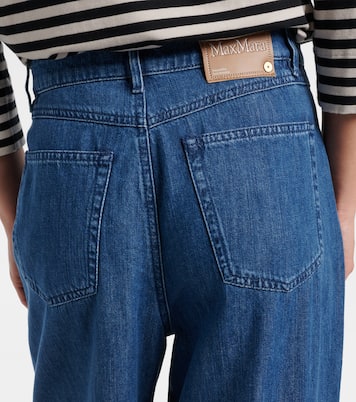High-rise wide-leg jeans | 'S Max Mara