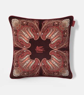 Coussin Kiri en velours de coton | Etro