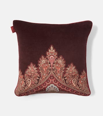 Coussin Kiri en velours de coton | Etro