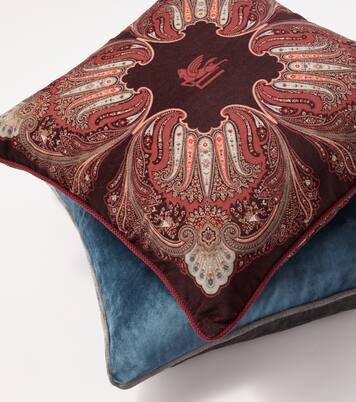 Coussin Kiri en velours de coton | Etro