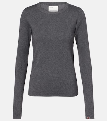 Longsleeve N°392 Eel aus Baumwolle und Kaschmir | Extreme Cashmere