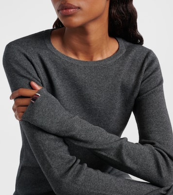 Longsleeve N°392 Eel aus Baumwolle und Kaschmir | Extreme Cashmere