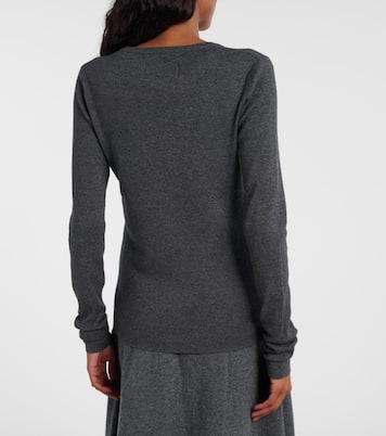 Longsleeve N°392 Eel aus Baumwolle und Kaschmir | Extreme Cashmere