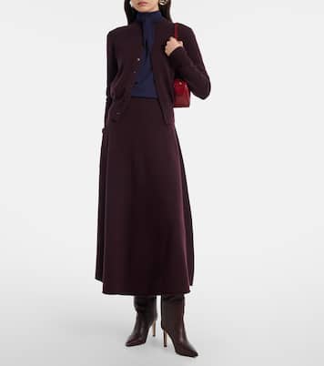 Maxirock N°388 Ease aus einem Kaschmirgemisch | Extreme Cashmere