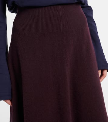 Maxirock N°388 Ease aus einem Kaschmirgemisch | Extreme Cashmere