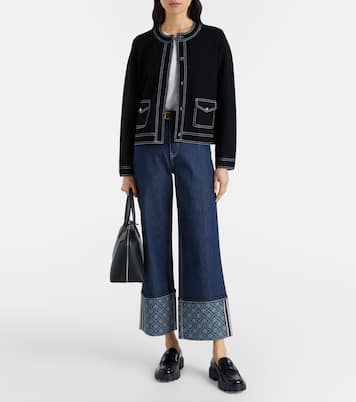 Wool cardigan | Tory Burch