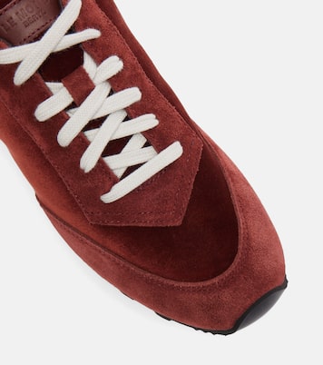 Slim Runner suede-trimmed sneakers | Le Monde Béryl