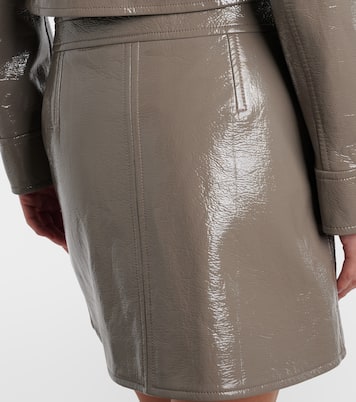 Vinyl miniskirt | Courrèges