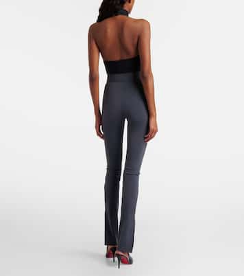 Belted jersey pants | Courrèges